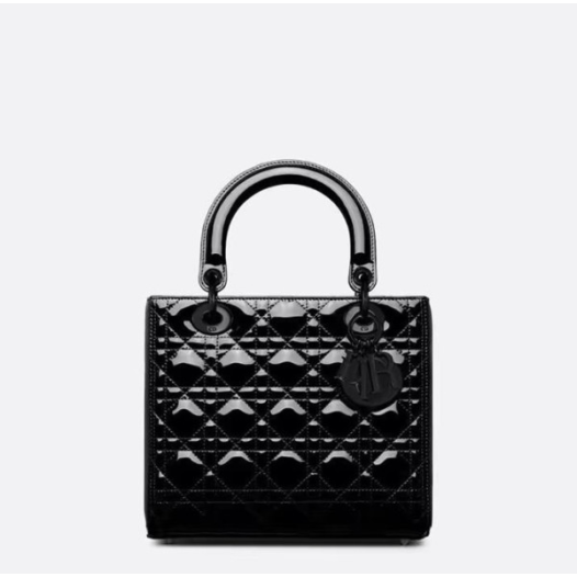 ❤디올 여성 블랙 레이디 백 - Dior Womens Black Lady Bag - dib413x