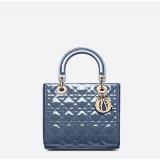 ❤디올 여성 블루 레이디 백 - Dior Womens Blue Lady Bag - dib414x