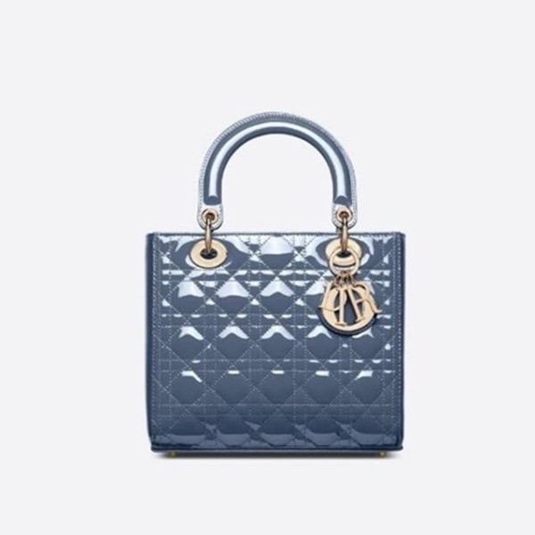 ✨디올 여성 블루 레이디 백 - Dior Womens Blue Lady Bag - dib414x