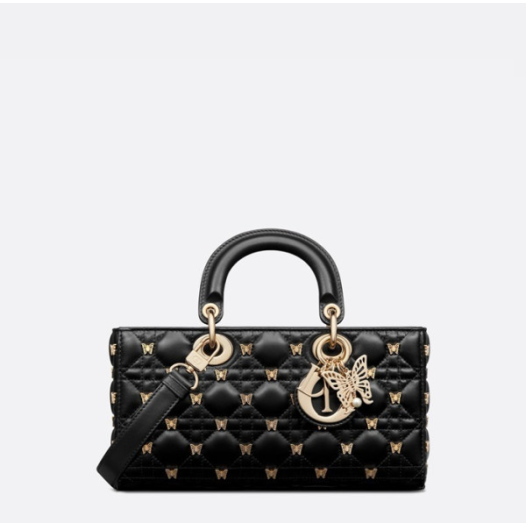❤디올 여성 블랙 디조이 백 - Dior Womens Black D-Joy Bag - dib423x