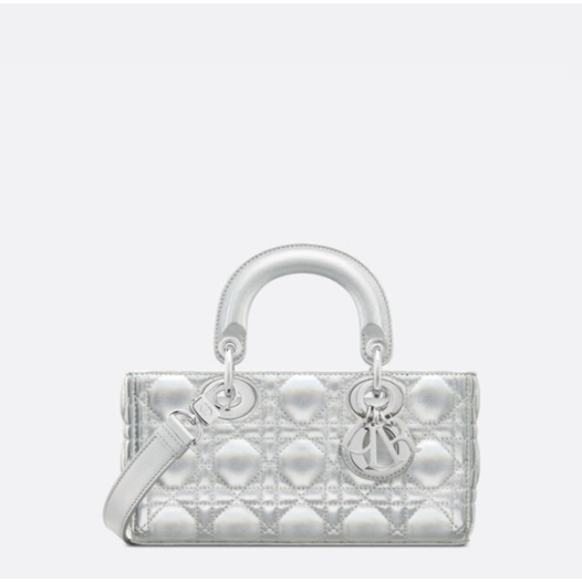 ❤디올 여성 실버 디조이 백 - Dior Womens Silver D-Joy Bag - dib429x