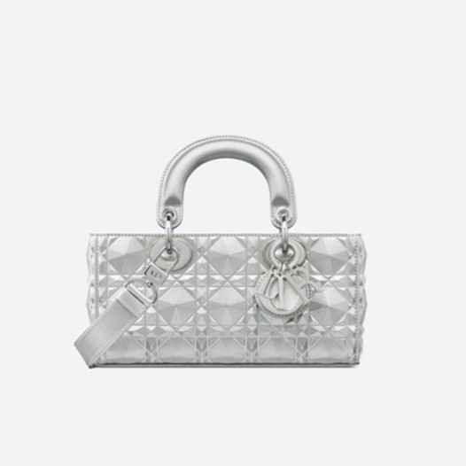 ❤디올 여성 실버 디조이 백 - Dior Womens Silver D-Joy Bag - dib430x