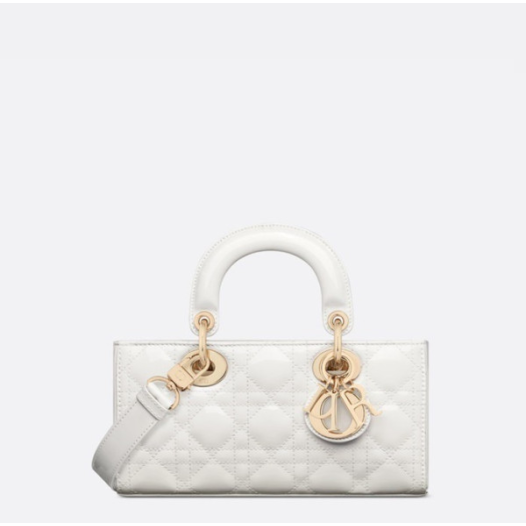 ❤디올 여성 화이트 디조이 백 - Dior Womens White D-Joy Bag - dib432x