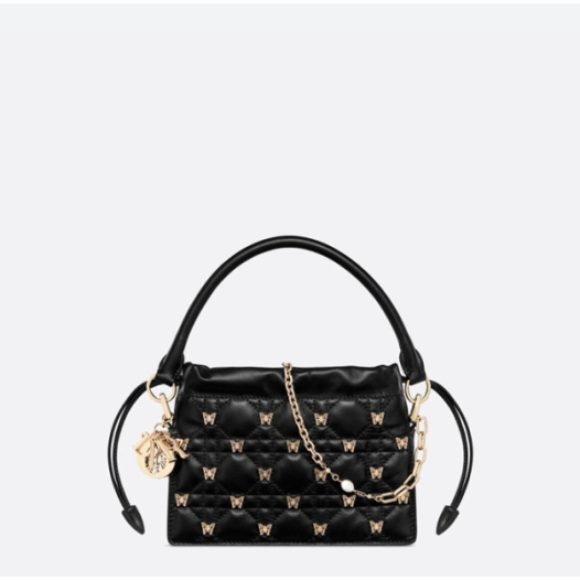 ❤디올 여성 블랙 밀리백 - Dior Womens Black Milly Bag - dib435x