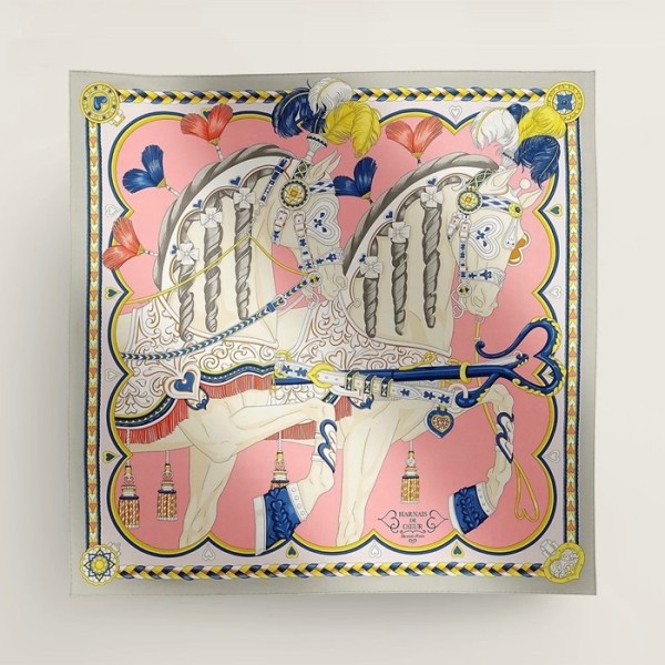 ✨에르메스 여성 핑크 스카프 - Hermes Womens Pink Scarf - acc1538x