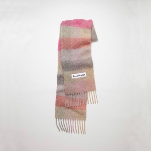 ❤아크네 남/녀 핑크 머플러 - Acne Unisex Pink Muffler - acc1557x