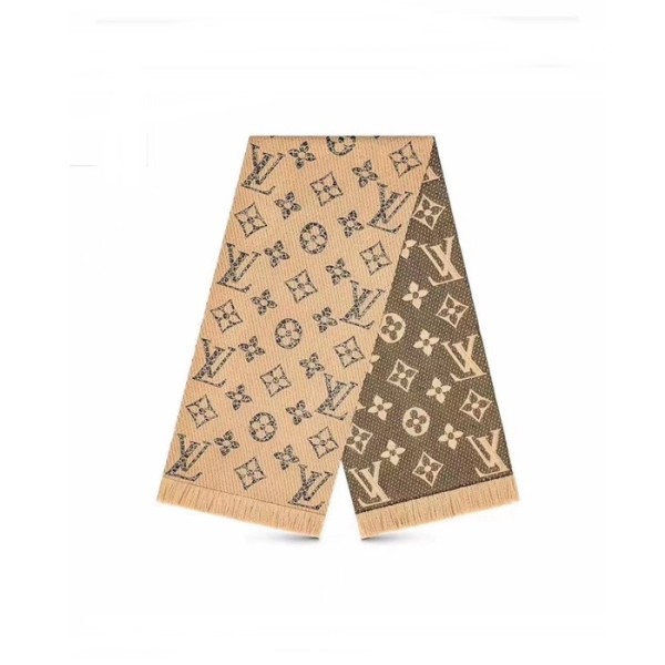 ✨루이비통 남/녀 베이지 머플러 - Louis vuitton Unisex Beige Muffler - acc1560x