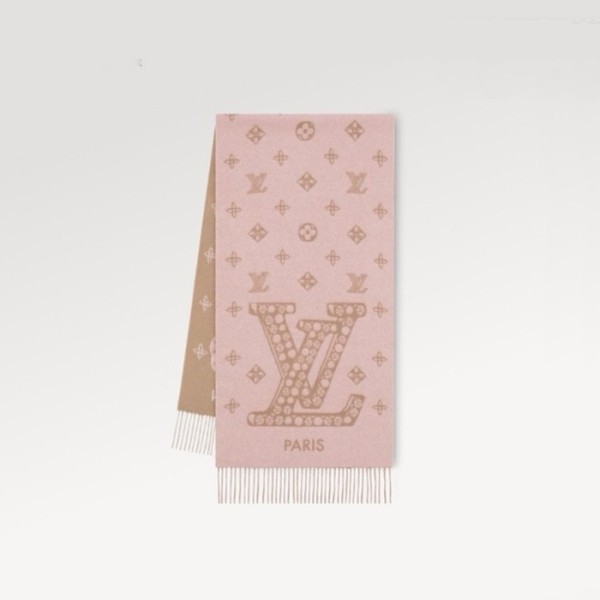✨루이비통 여성 핑크 머플러 - Louis vuitton Womens Pink Muffler - acc1562x