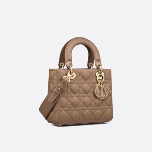 ❤디올 여성 베이지 레이디 백 - Dior Womens Beige Lady Bag - dib474x