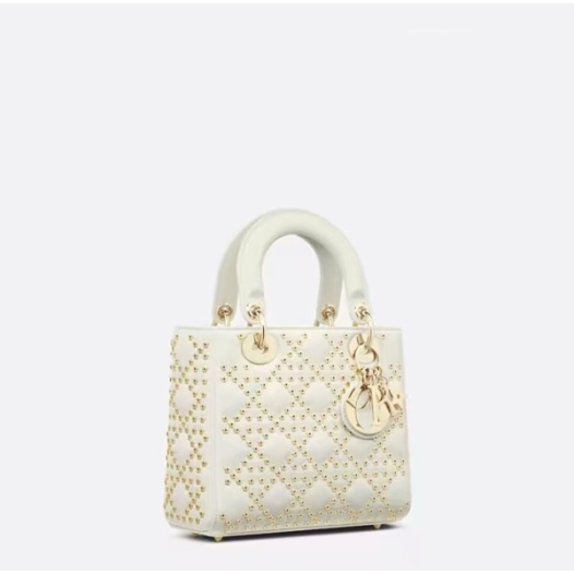 ❤디올 여성 화이트 레이디 백 - Dior Womens White Lady Bag - dib482x