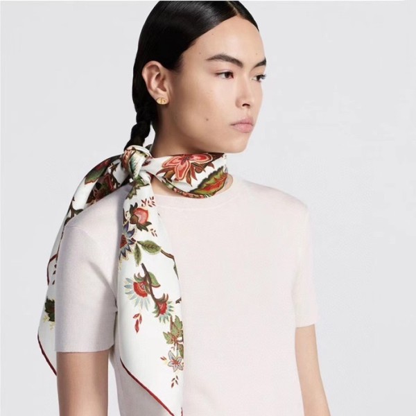 ✨디올 여성 화이트 스카프 - Dior Womens White Scarf - acc1563x