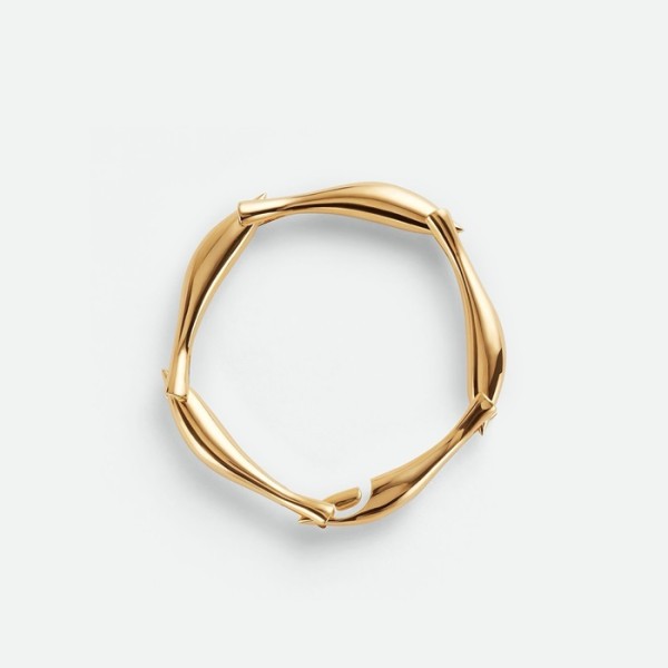✨보테가 베네타 여성 골드 팔찌 - Bottega Veneta Womens Gold Bangle - acc1582x