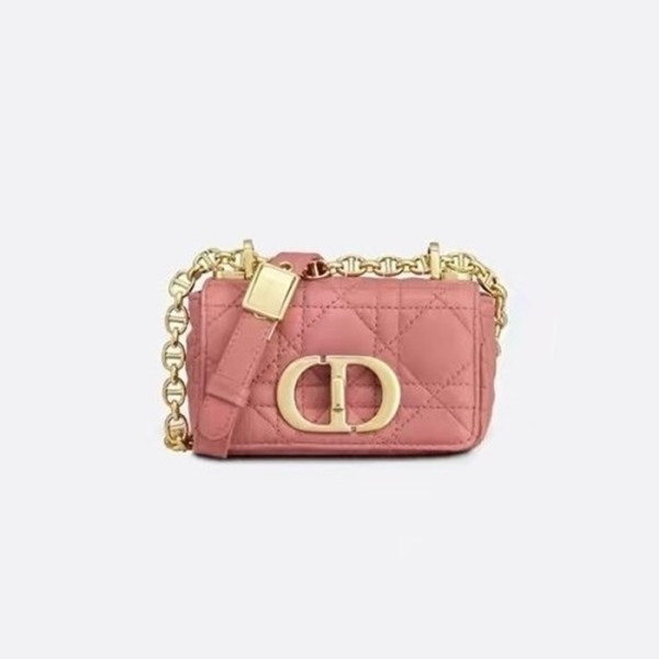✨디올 여성 핑크 카로 백 - Dior Womens Mini Caro Bag - dib492x
