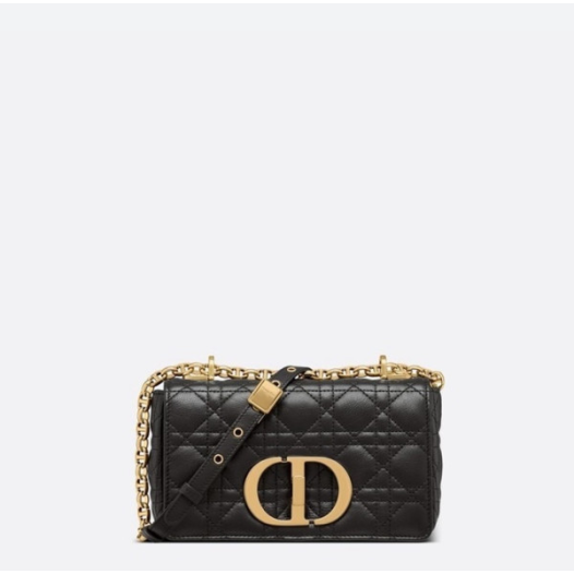 ❤디올 여성 블랙 카로 백 - Dior Womens Mini Caro Bag - dib500x