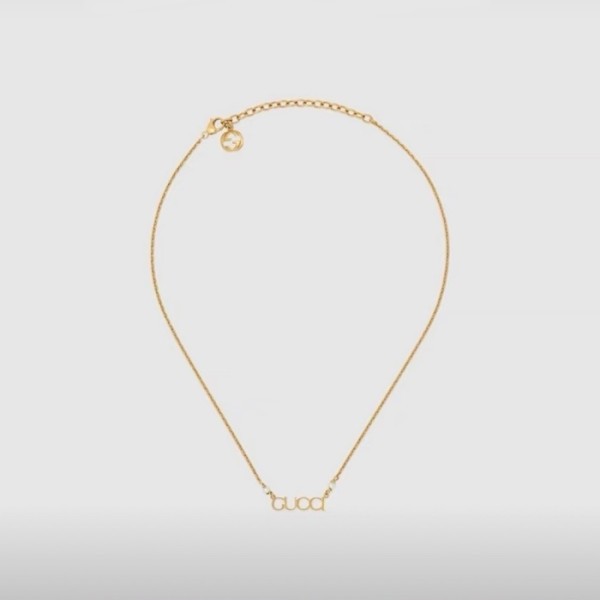 ✨구찌 여성 골드 목걸이 - Gucci Womens Gold Necklace - acc1595x