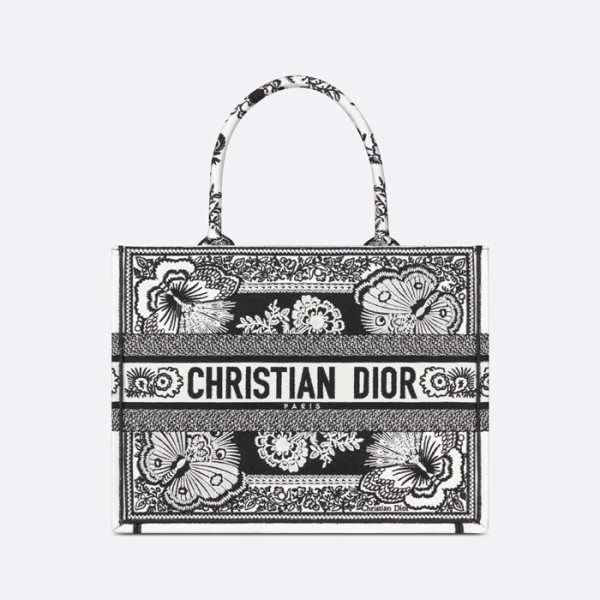 ✨디올 여성 블랙 북토트 - Dior Womens Black Book Tote - dib511x