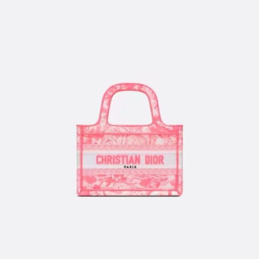 ❤디올 여성 핑크 미니 북토트 - Dior Womens Pink Book Tote - dib534x
