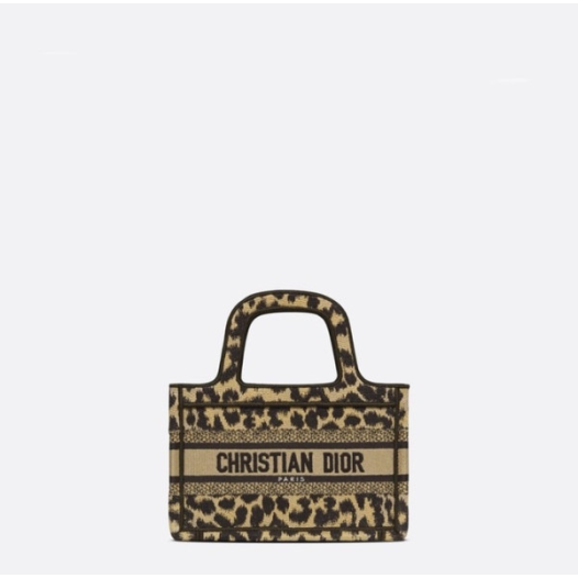 ❤디올 여성 호피 미니 북토트 - Dior Womens Mini Book Tote - dib535x