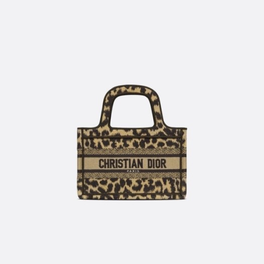 ❤디올 여성 호피 미니 북토트 - Dior Womens Mini Book Tote - dib535x