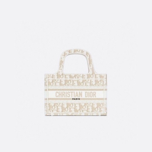 ✨디올 여성 골드 미니 북토트 - Dior Womens Mini Book Tote - dib536x
