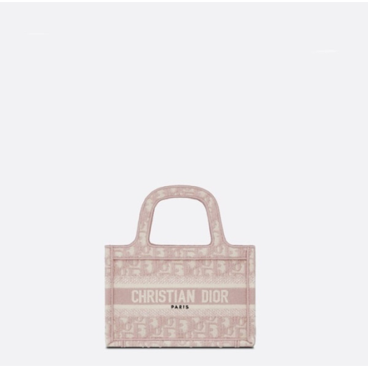 ❤디올 여성 핑크 미니 북토트 - Dior Womens Mini Book Tote - dib537x