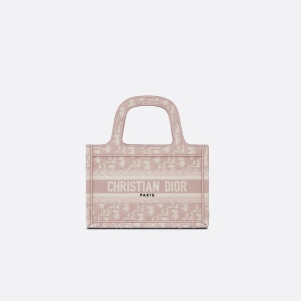 ✨디올 여성 핑크 미니 북토트 - Dior Womens Mini Book Tote - dib537x