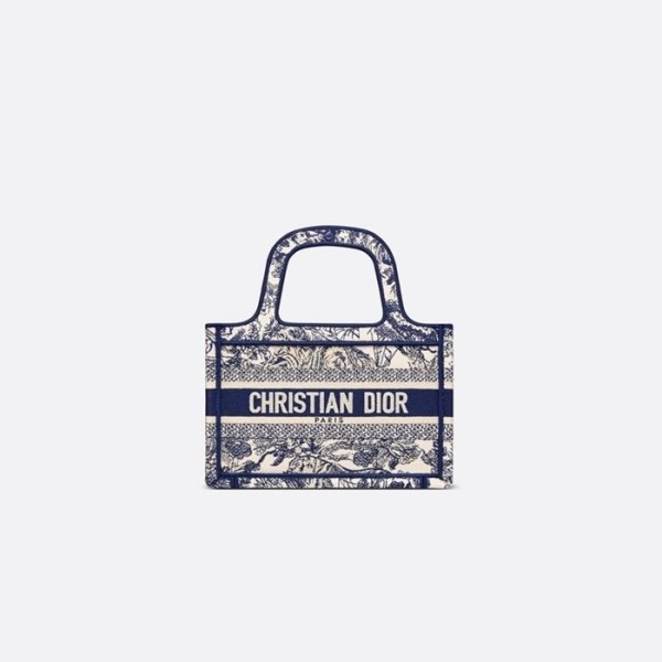 ✨디올 여성 네이비 미니 북토트 - Dior Womens Mini Book Tote - dib540x