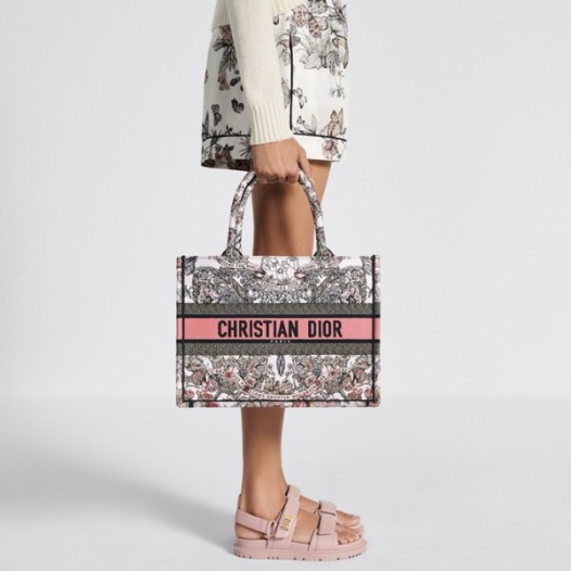 ❤디올 여성 핑크 북토트 - Dior Womens Pink Book Tote - dib541x