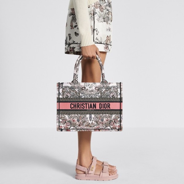 ✨디올 여성 핑크 북토트 - Dior Womens Pink Book Tote - dib541x