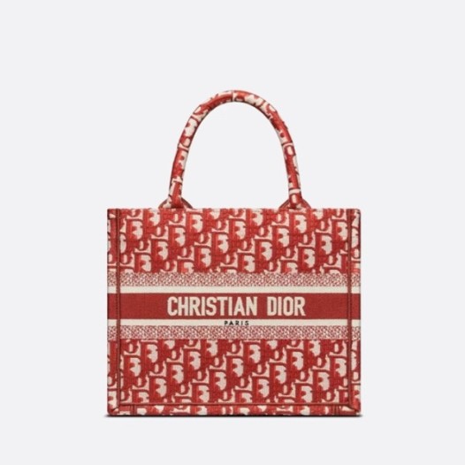 ❤디올 여성 레드 북토트 - Dior Womens Red Book Tote - dib542x