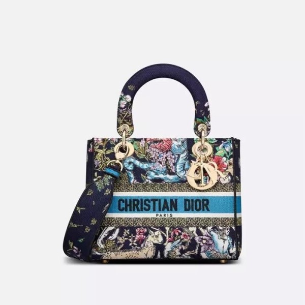 ✨디올 여성 블랙 레이디 백 - Dior Womens Black Lady Bag - dib554x