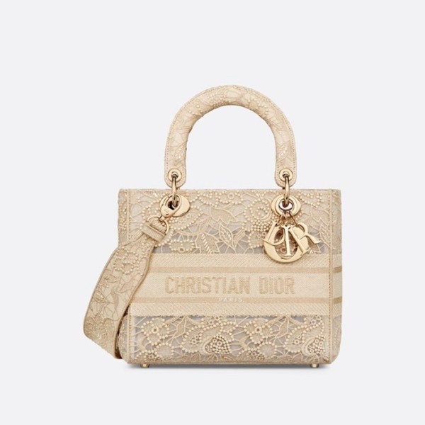 ✨디올 여성 베이지 레이디 백 - Dior Womens Beige Lady Bag - dib558x