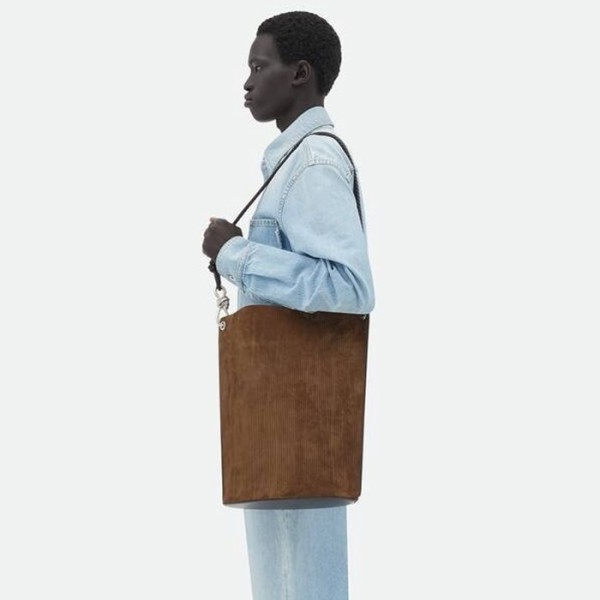 ✨보테가 베네타 남성 브라운 버킷백 - Bottega Veneta Mens Bucket Bag - bv582x