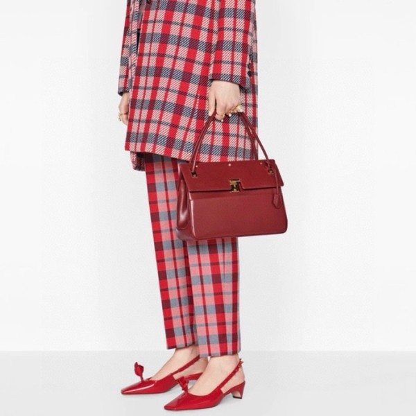 ✨디올 여성 레드 토트백 - Dior Womens Red Tote Bag - dib595x