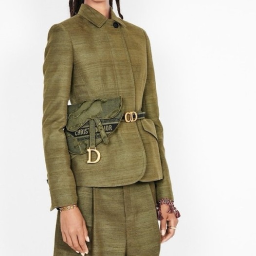 ❤디올 여성 카키 새들백 - Dior Womens Khaki Saddle Bag - dib597x