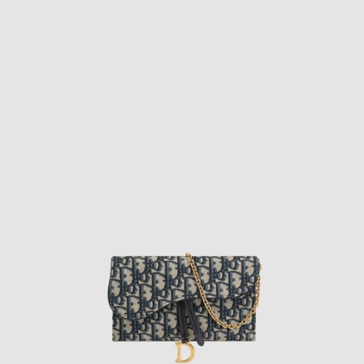 ❤디올 여성 새들 스몰 체인 파우치 - Dior Womens Saddle Small Chain Pouch - dib600x