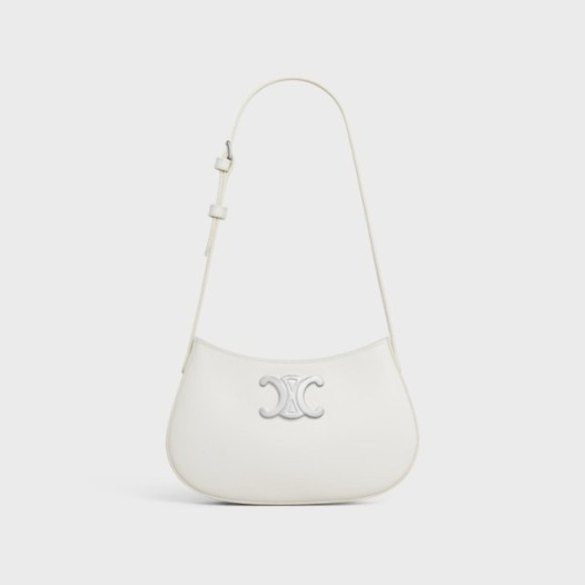 ❤셀린느 여성 화이트 트리옹프 숄더백 - Celine Womens White Tilly Bag - ceb615x