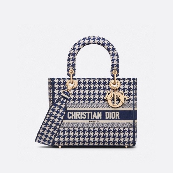 ✨디올 여성 네이비 레이디 백 - Dior Womens Navy Lady Bag - dib629x
