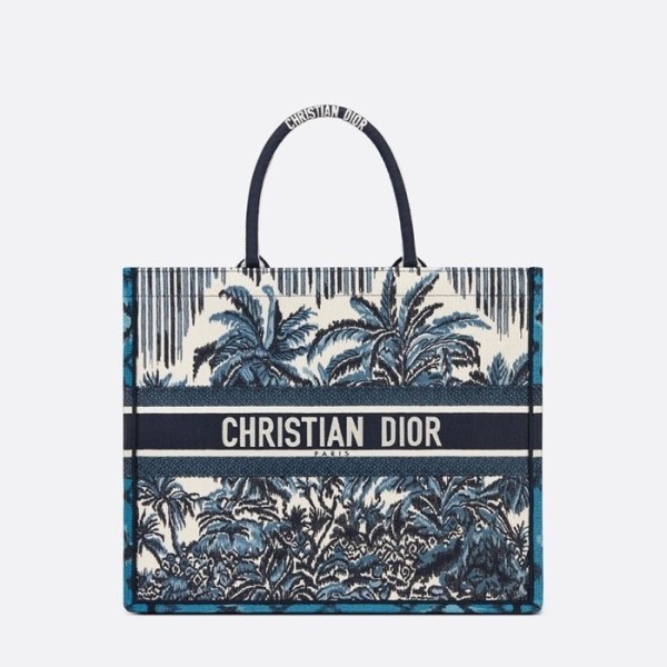 ✨디올 여성 네이비 북토트 - Dior Womens Navy Book Tote - dib664x