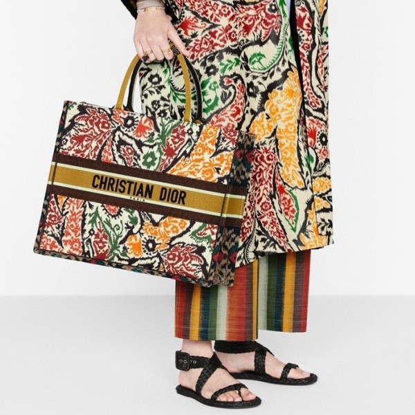 ✨디올 여성 오렌지 북토트 - Dior Womens Orange Book Tote - dib665x