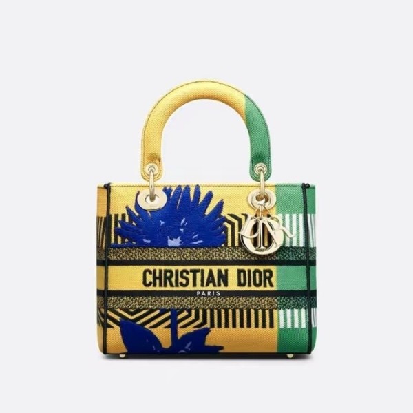 ✨디올 여성 옐로우 레이디 백 - Dior Womens Yellow Lady Bag - dib673x
