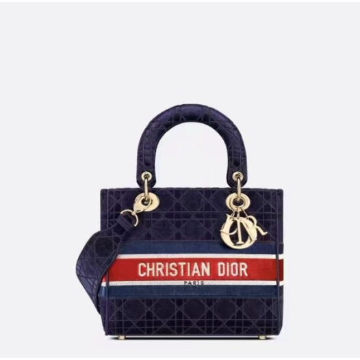 ❤디올 여성 네이비 레이디 백 - Dior Womens Navy Lady Bag - dib674x
