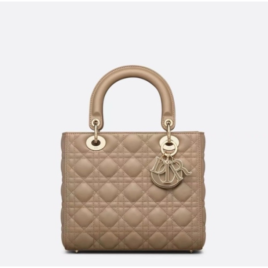 ❤디올 여성 베이지 레이디 백 - Dior Womens Beige Lady Bag - dib693x