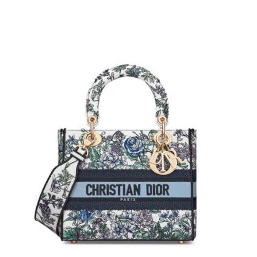 ❤디올 여성 블루 레이디 백 - Dior Womens Blue Lady Bag - dib695x