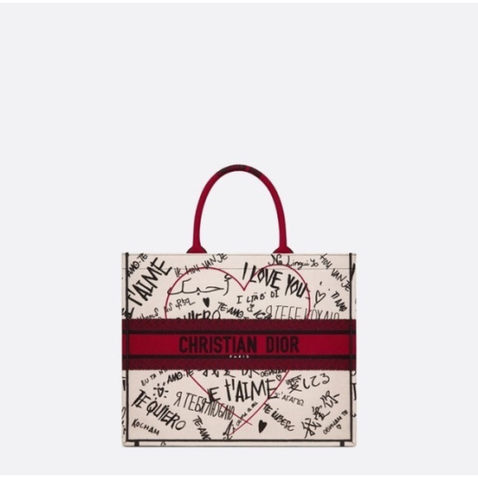 ❤디올 여성 레드 북토트 - Dior Womens Red Book Tote - dib697x