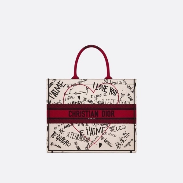 ✨디올 여성 레드 북토트 - Dior Womens Red Book Tote - dib697x