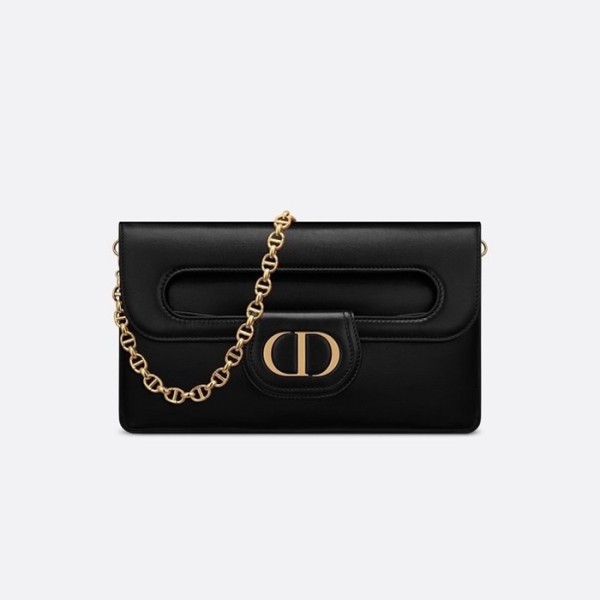 ✨디올 여성 블랙 더블 클러치 - Dior Womens Black Double Clutch - bab723x