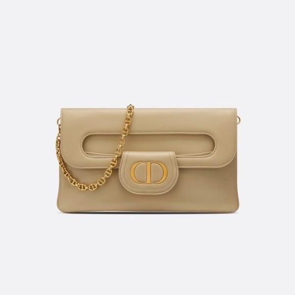 ✨디올 여성 베이지 더블 클러치 - Dior Womens Beige Double Clutch - bab725x