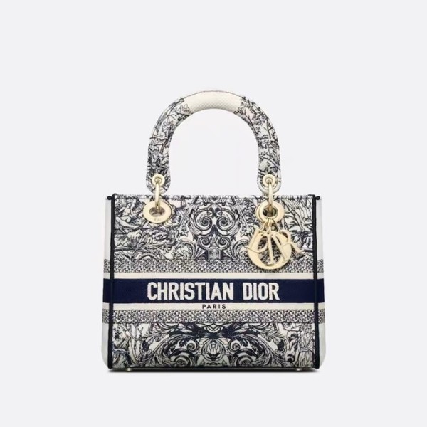 ✨디올 여성 블랙 레이디 백 - Dior Womens Black Lady Bag - dib729x