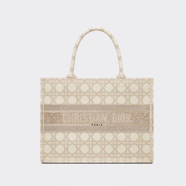 ✨디올 여성 베이지 북토트 - Dior Womens Beige Book Tote - dib758x